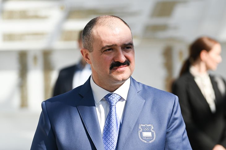 Viktor Lukashenko er ikke just blid som et lam. DZIANIS KASTSIUCHENKA/Ritzau Scanpix