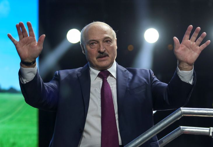 Alexander Lukashenko overtog magten kort efter Sovjetunionens sammenbrud. Foto: TUT.BY/Ritzau Scanpix