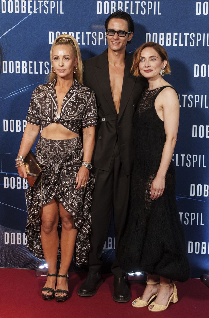 Her ses Youssef Wayne Hvidtfeldt til premieren på 'Dobbeltspil'. Foto: Tariq Mikkel Khan 
