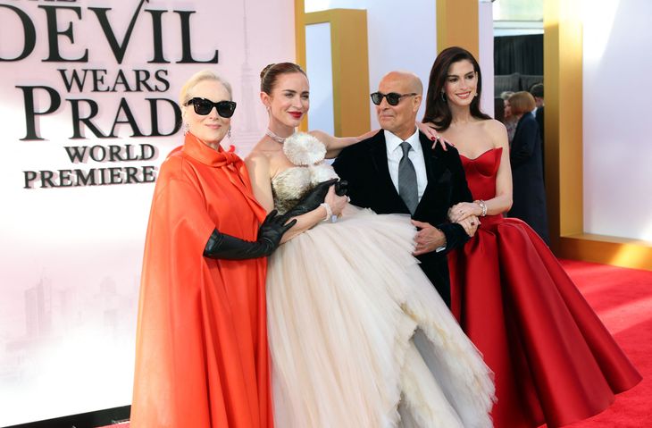 Anne Hathaway er netop nu aktuel i filmen 'The Devil Wears Prada 2. Foto: ANGELA WEISS/ Ritzau Scanpix