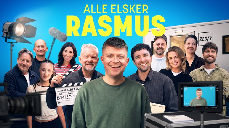 En lang række kendisser er med til at tage fusen på Rasmus Wallbridge. Foto:TV 2